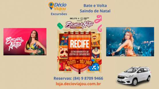 EXCURS&Atilde;O ENSAIO DA ANITTA 27 SAINDO DE NATAL 